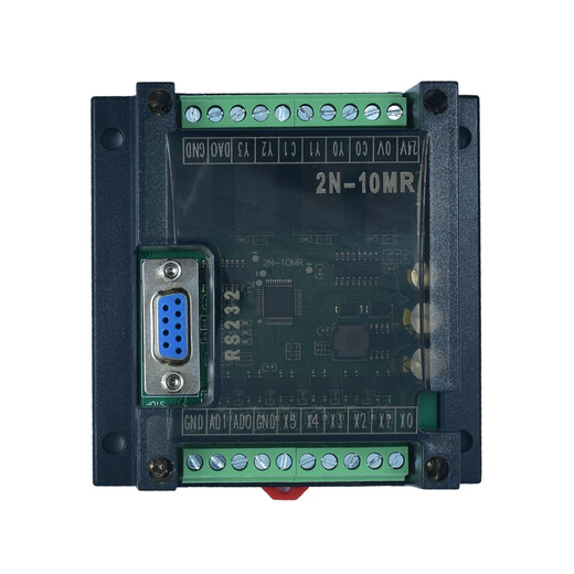 Plc industrial control board domestic controller fx2n-10/14/20/24/32/mr/mt serial port programmable simple single board FX2N-20MR none