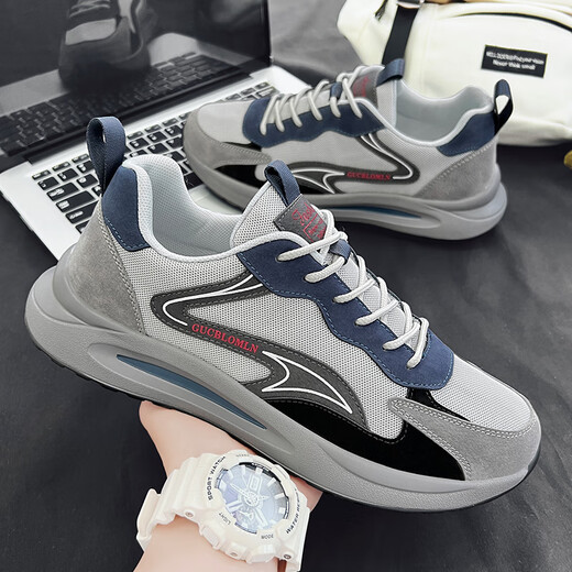 Zapatos para hombres poresno de gran tamaño 46 47 48 zapatos deportivos casuales de verano extra grandes tamaño 202545 zapatos gump ferrest transpirables zapatos de papá más H9902 negro y verde 39