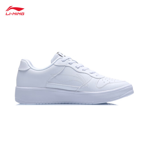 李宁浮舟丨板鞋轻盈软弹男鞋透气小白鞋男百搭经典休闲鞋AGCS419