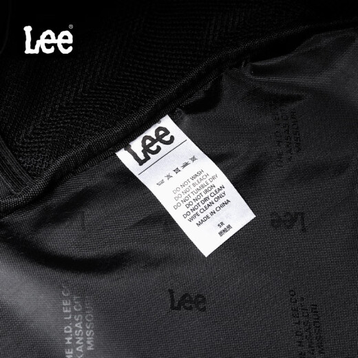 LEE crossbody bag men's 2025 new outdoor leisure large capacity shoulder bag women commuting postman bag trendy student schoolbag blue black