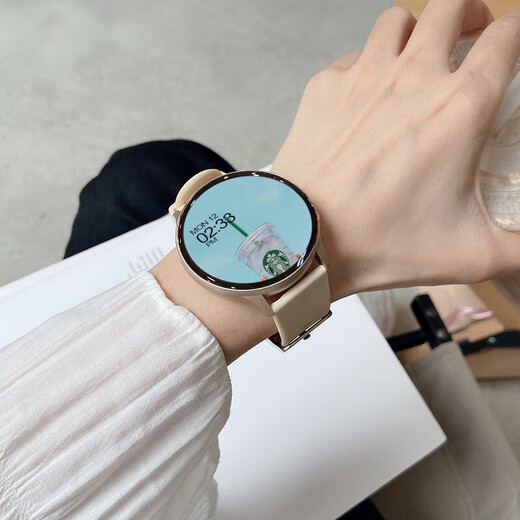 Huawei fordert Hongmeng Handy Watch GT5 Smart Watch für Frauen zum Messen des Blutdrucks und des gesunden Sportarmbandes Kirschblütenpulver + elegantes Temperament