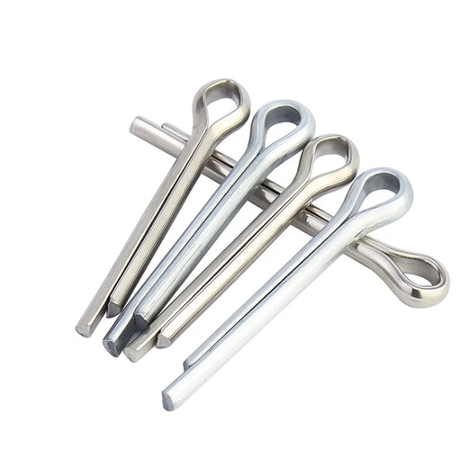 Jinchao 304 stainless steel split pin whistle hairpin pin U-shaped pin steel pin split pin M1M1.5M2M3M4 4*60 (10 pieces) 304