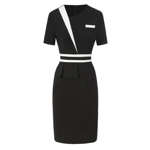 HKZN counter high-end beautician dress work clothes female temperament goddess Fan sells skirt jewelry store gold store black 9885 S