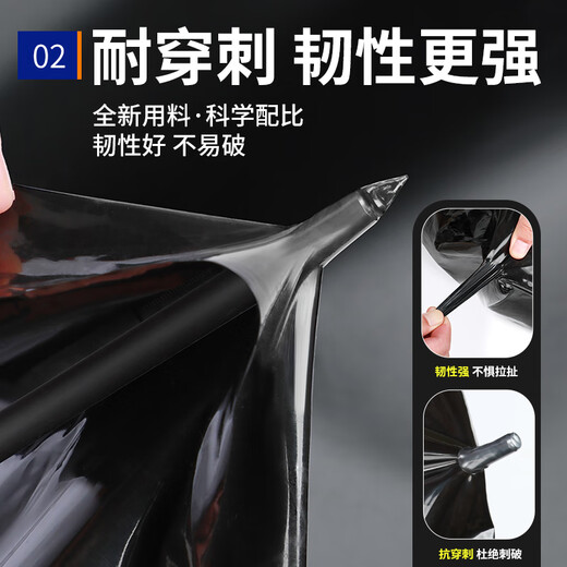 Shuangyuan thickened fish pond anti-seepage membrane geomembrane fish pond special waterproof cloth rain-proof plastic cloth moisture-proof plastic film 2*2 meters