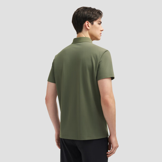 DESCENTE迪桑特TRAINING系列综训TOUGH男士速干短袖POLO衫夏季 KK-Deep Lichen Green XL (180/100A)