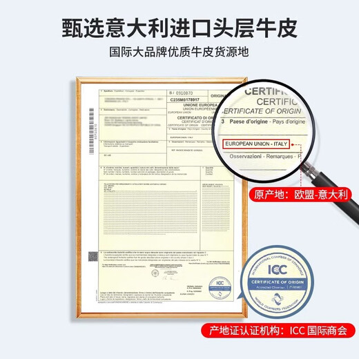 全品屋吧椅意式吧台椅现代简约高脚凳头层牛皮吧台椅子家用7170 意大利头层牛皮暖灰坐高55C