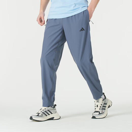 阿迪达斯 （adidas）男装运动套装25新款梭织连帽休闲简约夹克外套宽松时尚长裤两件套 IM8806+JD0341 S