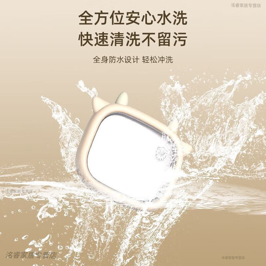 OQD德国炒酸奶机家用小型炒冰机儿童免插电酸奶盘自制diy冰沙 珊瑚粉-316材质+2个冰铲