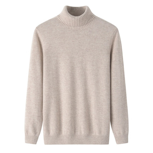 Katie Lan Ordos City produziert doppelstrang eingedickte Kaschmir-Shirt-Hemd-Rollkragenpullover Winter-Winter-Knit-Kaschmir 100% reines hellgraues 175/115