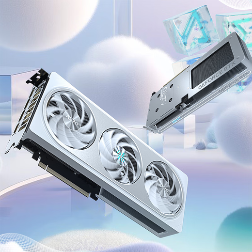 Carte graphique GIGABYTE RTX 5060 8G Magic Eagle/Snow Eagle/White Ice Falcon/Little Eagle/Wind Demon Ordinateur de bureau Black Myth Wukong Game Apprentissage intelligent Affichage indépendant RTX5060 OC 8G Snow Eagle Sub-Flagship RGB