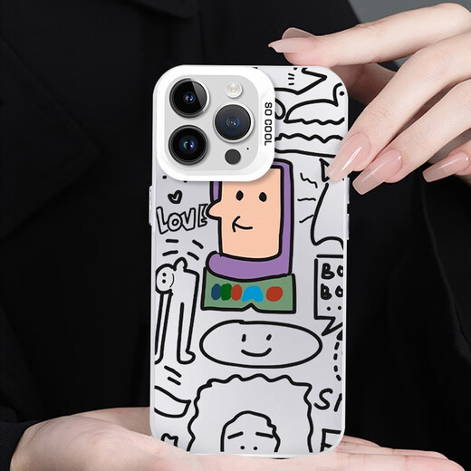 Bus Light Year Mobile Case Apple 16promax Huawei Pura70 Anime Toy Story peripheral three-eyed monster GMM1477 Bus Light Year-Silver-Contrast Color Energy Case Xiaomi 15