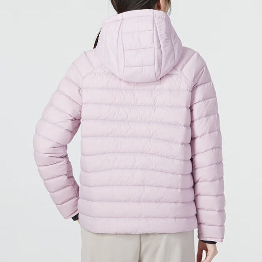 安德玛（Under Armour）女装 冬季款运动服户外防风保暖御寒外套时尚潮流连帽羽绒服 1372648-694 XS