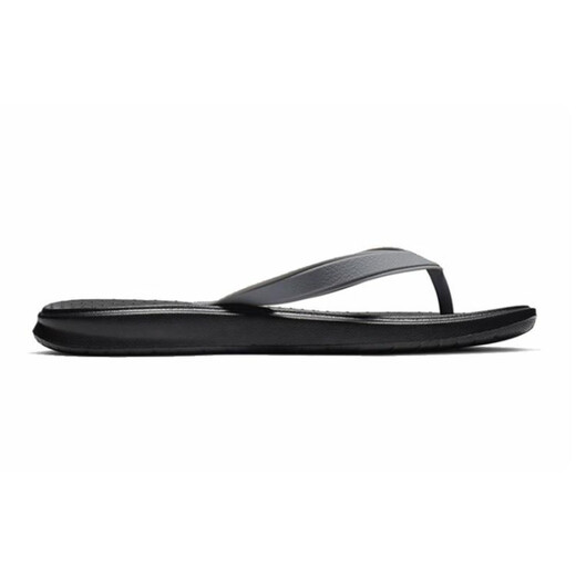 耐克（NIKE）SolayThong舒适软底人字运动橡胶底防滑一字拖鞋男款灰色 42.5