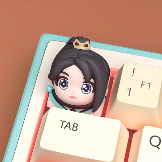 Zhiku Fearless Contract Keycap Peripheral Sage Dusk Butterfly Game Nanny Keycap Resin Mechanical Keyboard Personalized Customized Hatsune Miku Keycap 1