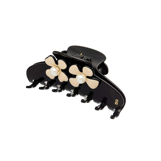 ALEXANDRE DE PARIS Christmas gift Roman large clip fashion shark clip women's headwear Y beige