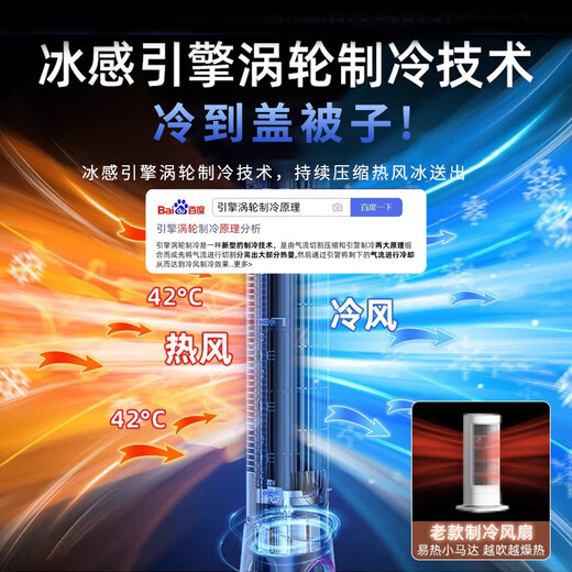 Selection of premium products, 25% subsidy, electric fan, floor-standing household air circulation fan, turbine refrigeration, bladeless tower type smart air conditioner, silent and energy-saving, with mosquito killer lamp, bedroom, living room, kitchen, supreme - mosquito killer/timer remote control/multi-mode/purification, industry's only mosquito killer/second level cooling/hot selling NO.1/silent