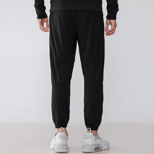 耐克（NIKE）速干长裤男裤薄款运动裤束脚透气休闲裤潮DD5004 黑色/DV9737-010 运动休闲  S 100-120斤