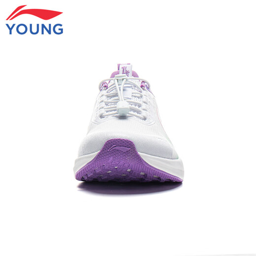Li Ning children's shoes children's running shoes for girls Feiyun 2 V3 lightweight anti-collision training sports shoes 36YKFV096-4