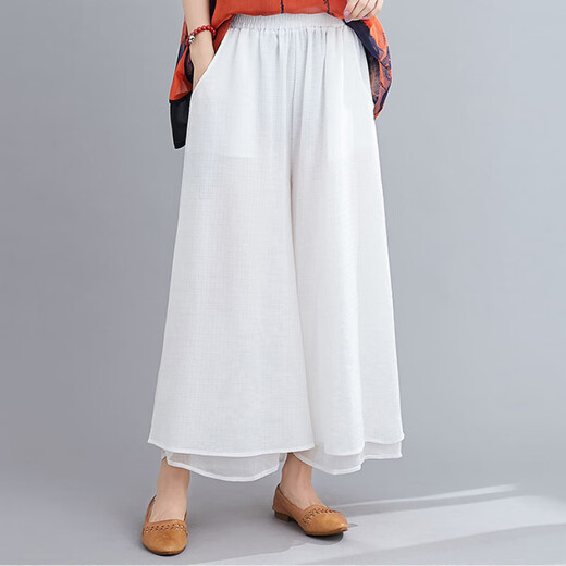Hengyuanxiang large-size T-shirt for women 200 Jin [Jin equals 0.5 kg] Mom's chiffon shirt short-sleeved summer nine-point wide-leg skirt pants loose fashion suit for women 9716 green suit, average size, medium [recommended 135-165 Jin [Jin equals 0.5 kg]]
