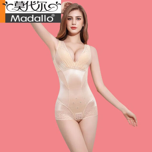 
Modal thin tight body shaping underwear genuine postpartum belly-tightening waist lifting hip-shaping body-shaping one-piece body-reducing women's belly-reducing black crotch-breasted XL Recommended weight 116-130Jin [Jin equals 0.5 kg]