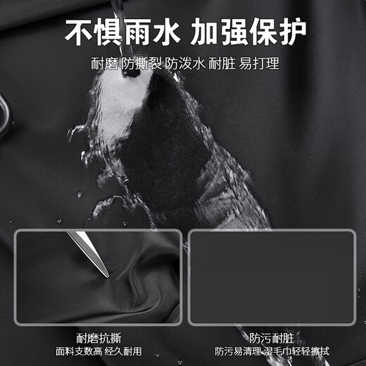 【新秀丽制造商】男士双肩包背包大容量通勤电脑包旅行包斜挎背包 灰色