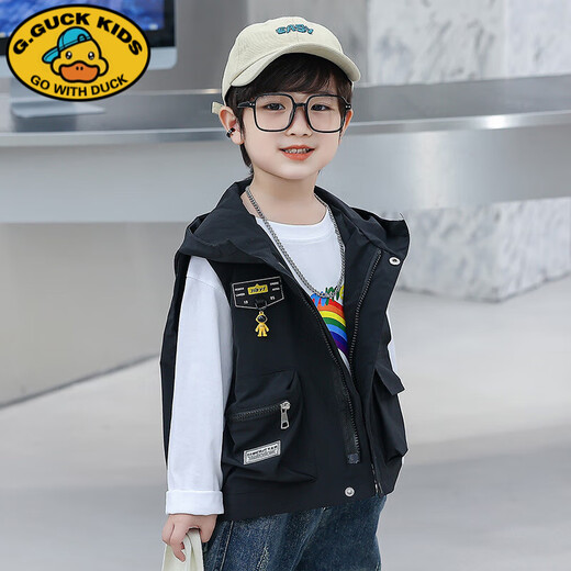 G.DuckKids Garçons Veste de travail Bébé veste à capuche Baby 2025 Printemps et automne