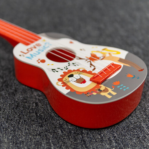 Lanzhiji (Lanzhiji) Детская гитара Toys Ulaulele Маленький гитарный музыкальный инструмент музыка раннее образование детское день рождения подарок на день рождения 3 года.