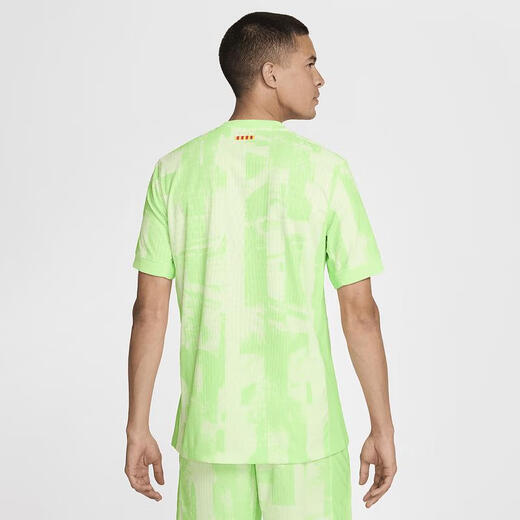 Nike (Nike) Nike Men's Sports Trend Drifit adv Football Training Jersey Deux Swoosh Design Unity Version à peine Volt / Lime Blast / Li One Size L