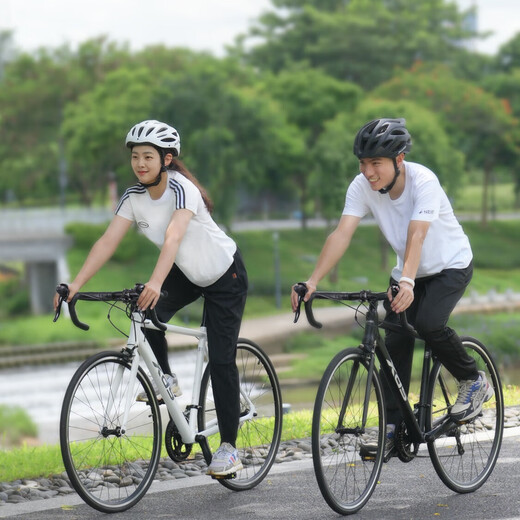 Introducción de Xidesheng Road Bike RC200/RC160 y bicicleta de carretera de aleación de aluminio de 14 velocidades casual de 14 velocidades Bike 25 RC200 Black/Silver 700C*480 (Altura sugerida 165-175)