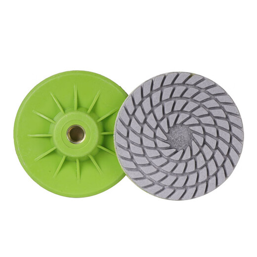 Quchen ceramic tile grinding and polishing discs integrated edge trimming discs ceramic tile rock slab marble English metal grinding and chamfering polishing discs 150 mesh two pieces