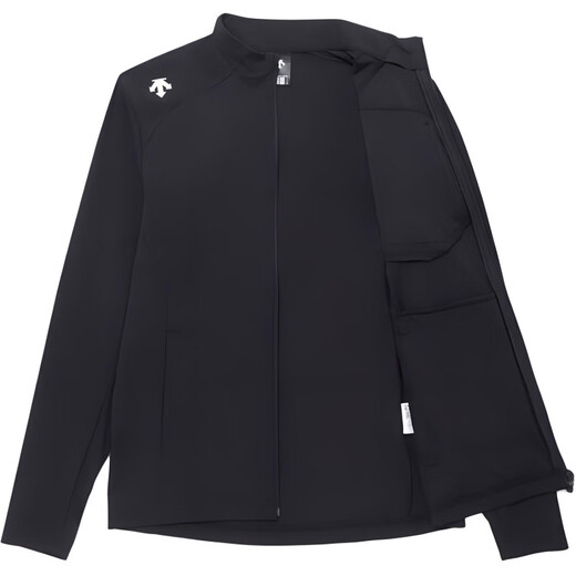 DESCENTE (DESCENTE) sports cycling training running speed drying breathable windproof sun protection long sleeve solid color zipper jacket same as men and women white 100
