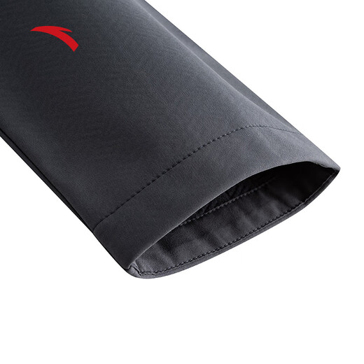 ANTA Zero Pressure Shell丨Fleece Stand Collar Sports Jacket Men's Winter Water-Repellent Warm Top Commuting Executive Jacket