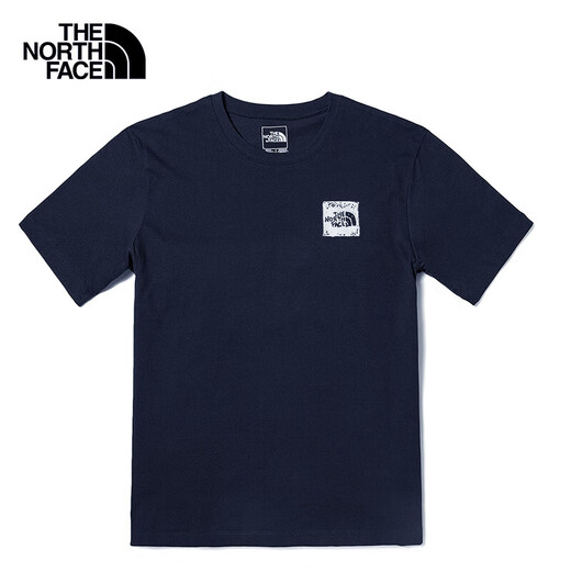 北面（The North Face）TheNorthFace北面短袖T恤情侣户外爱心款圆领纯棉透气半袖 PJO-897U L