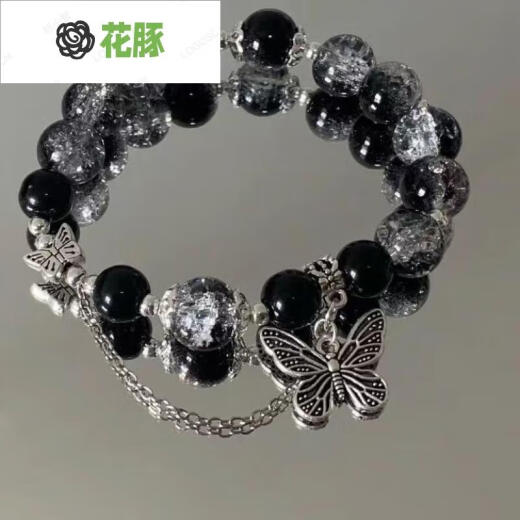 花豚天官赐百无禁忌蝴蝶手链清冷女小众设计感轻奢甜美百搭学生闺蜜 M723天官赐手链白色