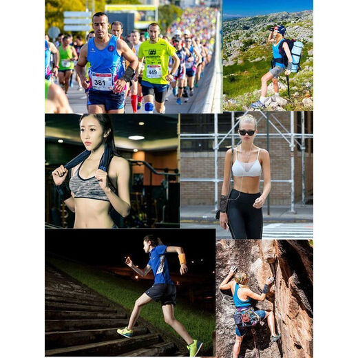 Zhizhou running mobile phone arm bag outdoor mobile phone bag men's and women's universal arm strap sports mobile phone arm sleeve wrist bag K02 weight 80 to 130 Jin Jin equals 0.5 kg S size recommended