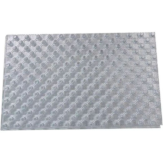 Pilzkopf-Fußbodenheizungsmodul, Haushalts-Fußbodenheizungs-Isolierplatte mit hoher Dichte, Aluminiumfolienmodul, kostenlose Hinterfüllung, Trocken-Fußbodenheizungsmodul, 16 Rohre * 3,3 cm dicke gelbe Folie