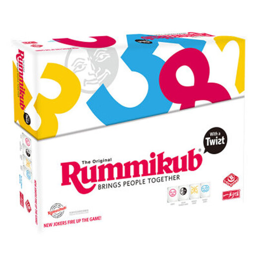 Mojikuan genuine board game Rummy Deluxe Edition parent-child puzzle board game must-have for friends gatherings