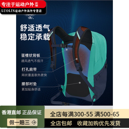 Ospreycomet comet 30l Nébule 32 étoiles 26l Deuxième différence Little Eagle Commuter Randonnée Bag d'ordinateur sac à dos 26L Deuxième différence_ Pouiner gris clair (plaque arrière respirante) [Cadeau