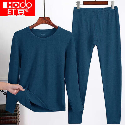 Hongdou (Hodo) Herrendeutsch Velvet Herbst Kleidung und Herbsthose Wärme Unterwäsche Kaltes runder Hals halb hoher Hals vollschneidiger Baumwollpullover Herbst und Winter 867/* Herren-Deutsch Samtanzug Burgund Burgund L empfohlen 90-110jin [Jin gleich 0,5 kg]