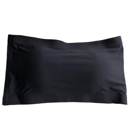 Chest-wrapped Ice Silk Seamless Strapless Underwear Three-breasted Tube Top Bottoming Vest Anti-exposure One-Word Chinese Valentine's Day Gift Skin Color One Size Recommended (80-120 Jin Jin equals 0.5 kg)