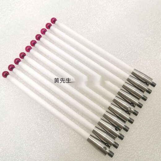 M4 Tooth Machine Tool Stylus OMP60 Probación de cerámica de rubí de alta precisión A-5000-3712 Modelo A-5000-3712 Ruby producido en el país (6.0*100