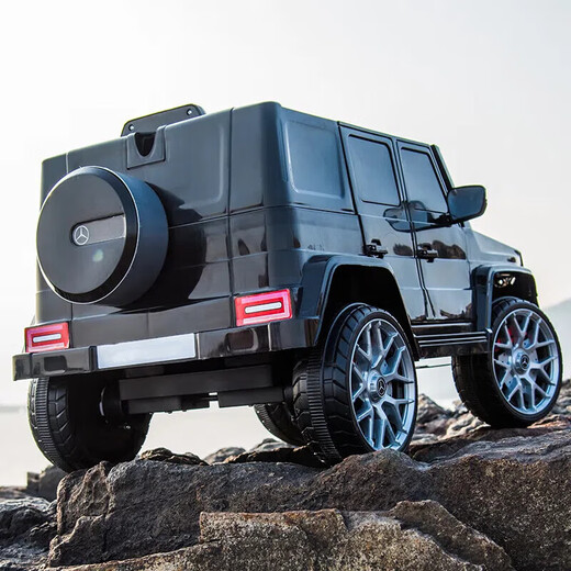 Liangbao Mercedes-Benz Big G Детский электромобиль 1-3-6-летний четырехколесный автомобиль можно использовать в качестве взрослых автомобиля с пультом дистанционного управления, детская игрушка, ребенок, черный диск + пульт дистанционного управления + Bluetooth + раннее образование