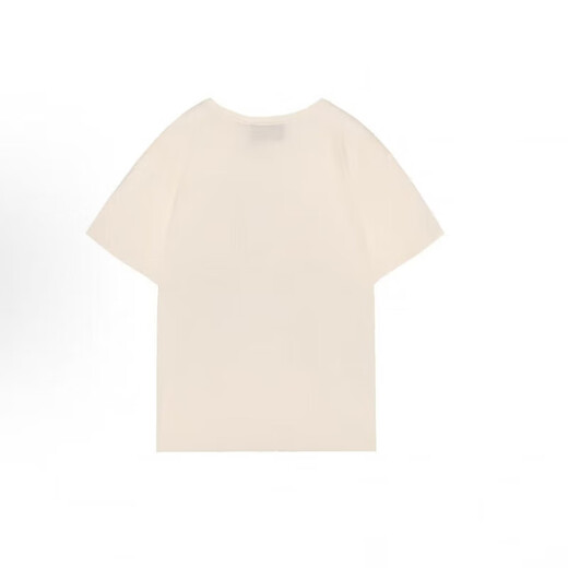 古驰（GUCCI）Love Parade FW22 字母圆领短袖  落肩袖T恤 女款 节日送礼 灰白色492347-XJB7W-9756 2XL
