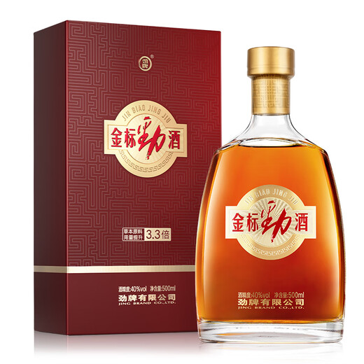 劲牌 金标劲酒 40度 500ml 单瓶装（升级版） 自饮 送礼