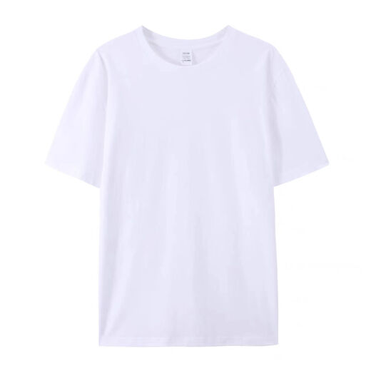 Frauenbekleidungsstudenten 2025 neuer koreanischer Stil lässig Lose Locker Locker großer Schüler weißer runder Hals kurzärmeliges T-Shirt für Frauen-Frauen-T-Shirt 1049 m