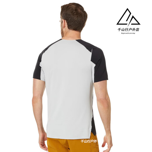 始祖鸟（ARC'TERYX）Arcteryx Norvan Downword 男薄款运动速干透气短袖T恤9720 黑色/Black S