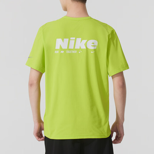 耐克（NIKE）男装夏季新款户外印花短袖宽松运动T恤圆领休闲上衣半袖 HV4882-389 S