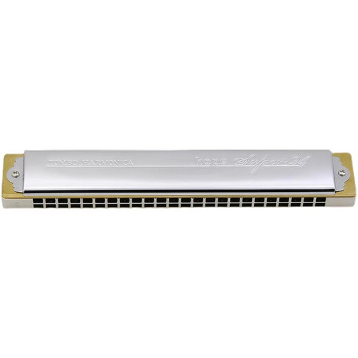Tongbao Japaner Tongbao Marmonica 6624s Sammlung Modell Metallkupfer Grid 24 Loch Polyphonische C -Melodie Professionelle Instrumente #C -Melodie [Metallkupfergitter] #f Melodie
