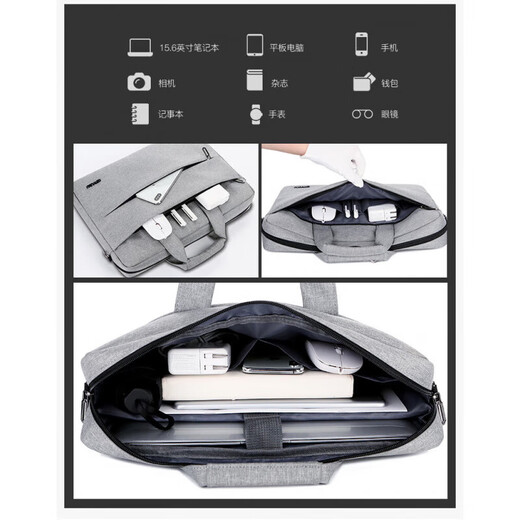 Lenovo Savior R9000P/X/K notebook 16-inch computer bag Y7000P portable 15.6-inch shoulder bag black + white Y logo anti-fall airbag 17.3 inches