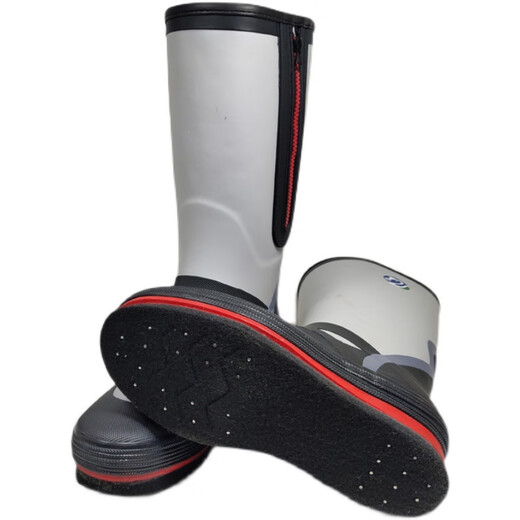 Lediji fishing shoes non-slip waterproof nail-soled fishing shoes for men's sea fishing and reef climbing boots with felt soles and high boots fishing supplies 951ji fishing shoes new cut felt soles 43